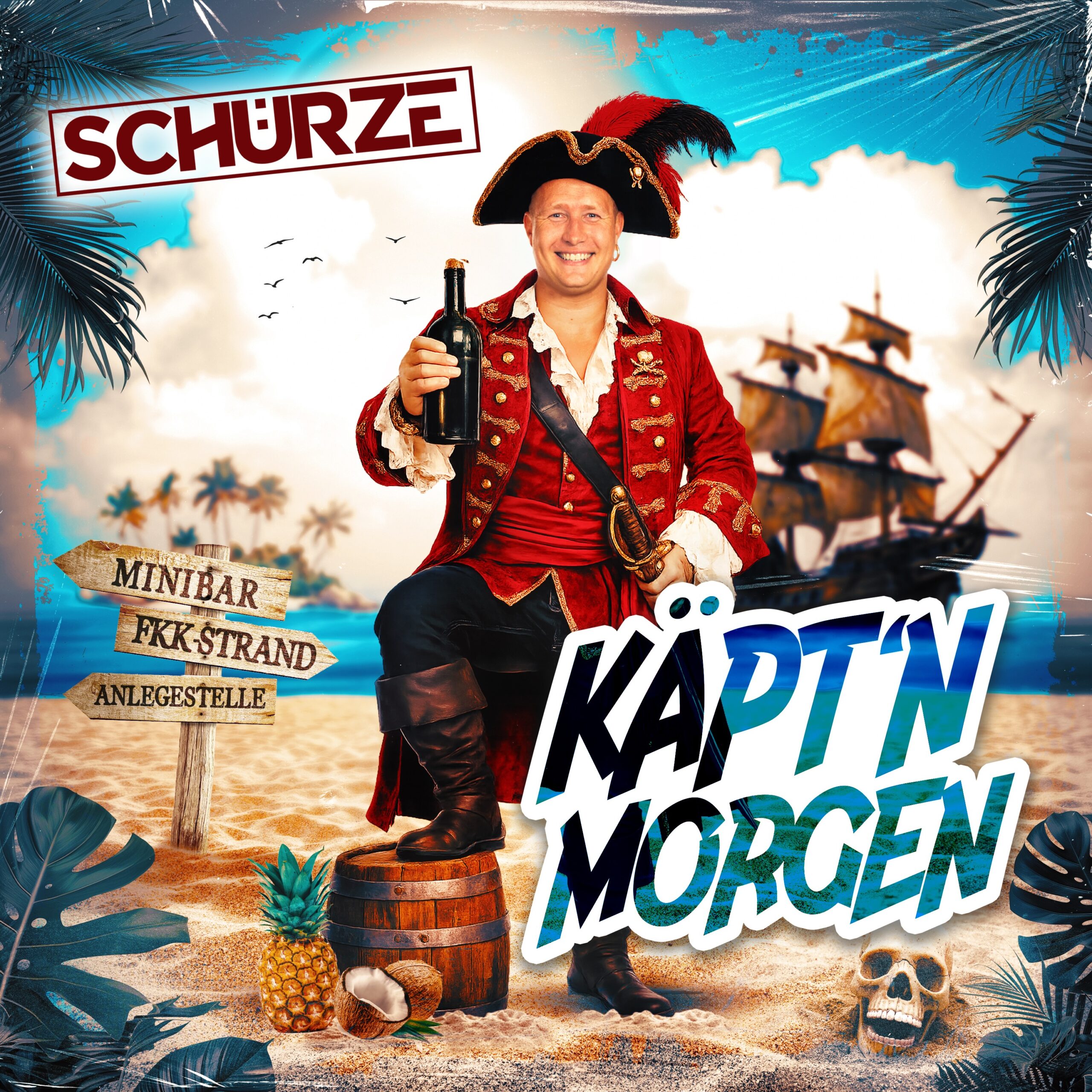 Schürze - Käpt'n Morgen