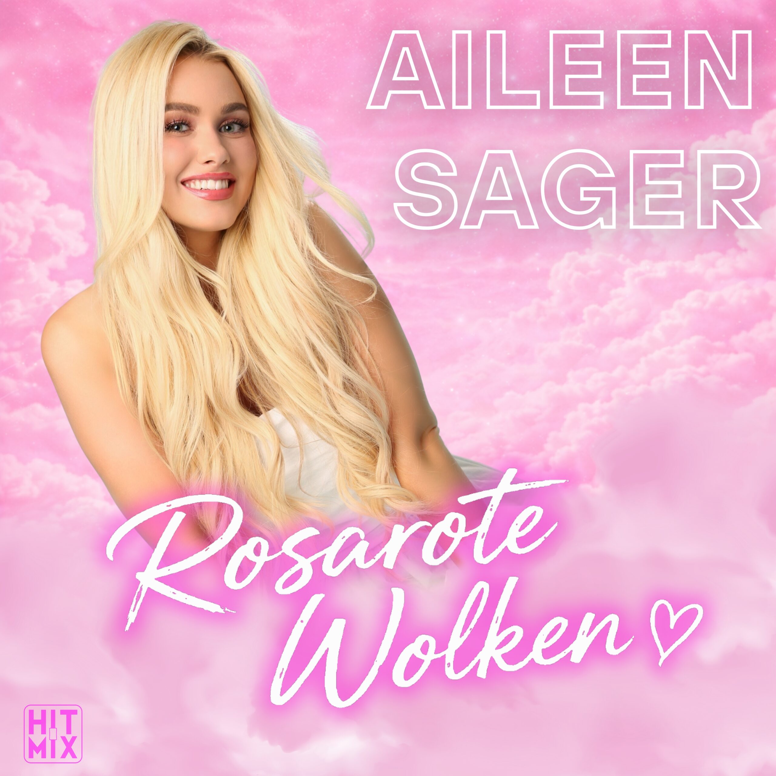 Aileen Sager - Rosrote Wolken